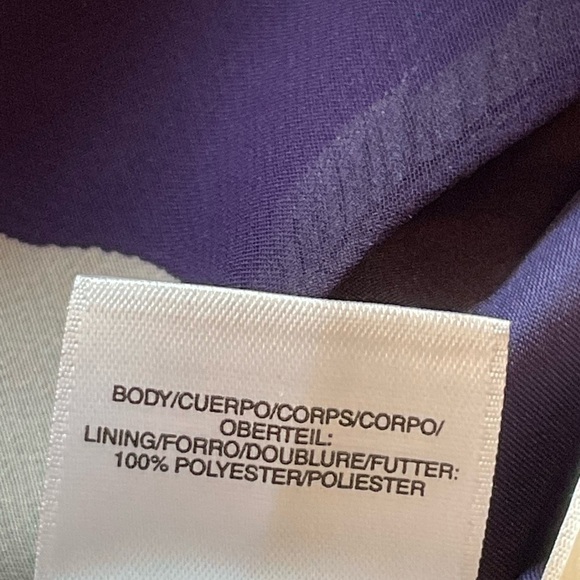 ANNE Klein Sleeveless Open Neck Floral Dress Sz 14 - Picture 7 of 7